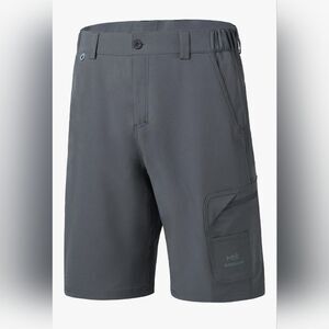Men's Gray Cargo Shorts